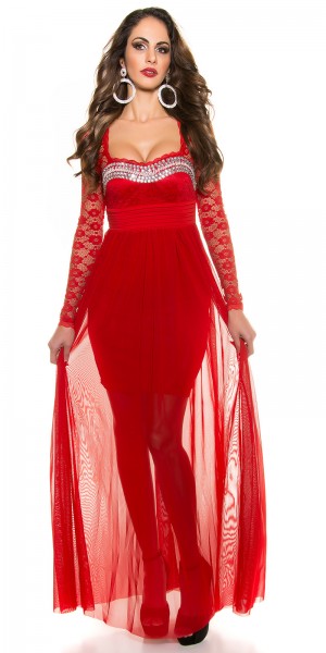 Red-Carpet-Look!Sexy Koucla Abendkleid mit Spitze
